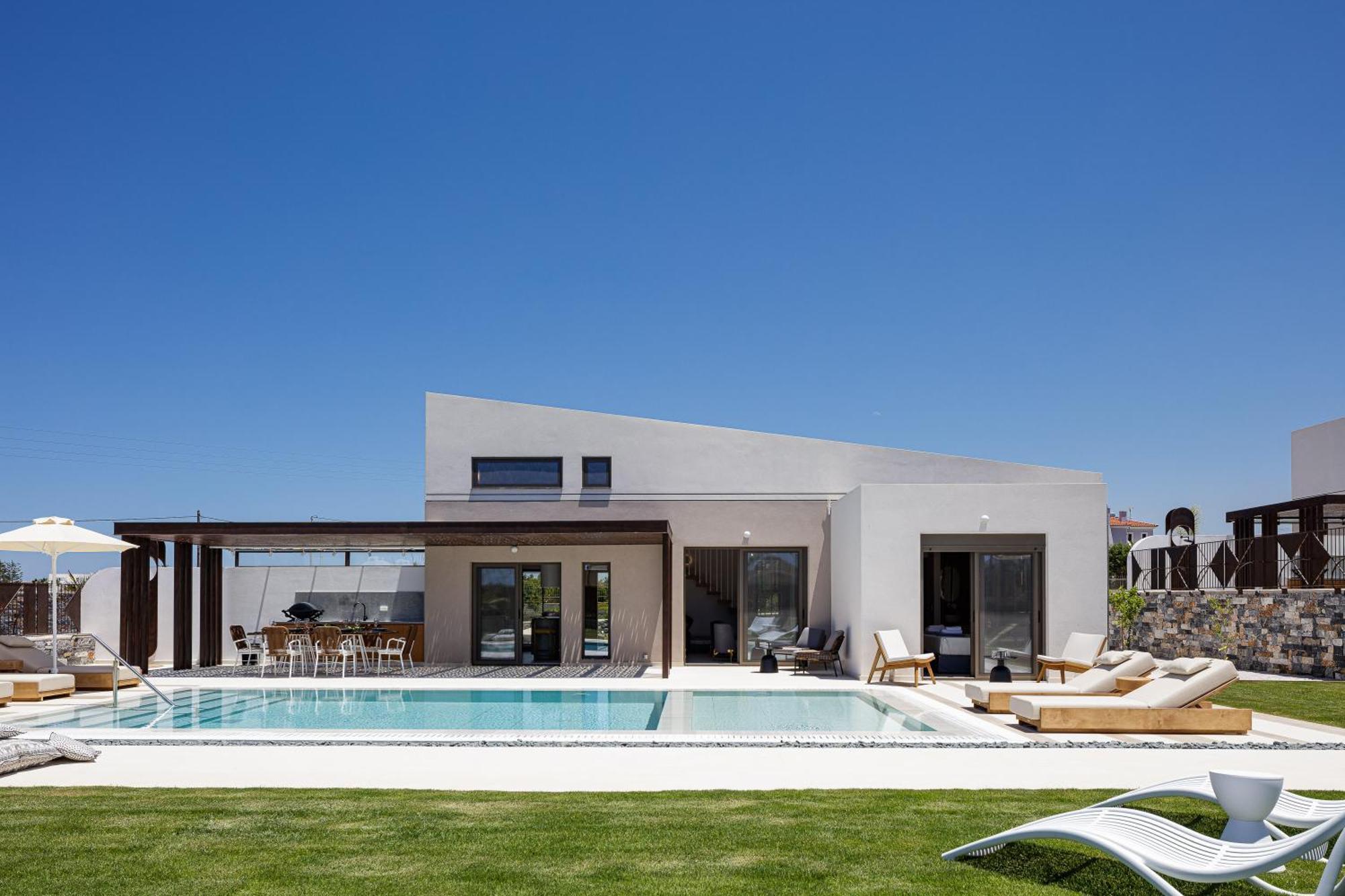 Terrazzo Luxury Villas Пигианос Кампос Экстерьер фото